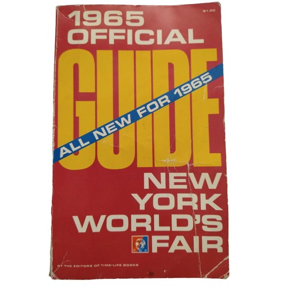 Vintage Official Guide New York Worlds Fair 1965 Time Life Books - Picture 1 of 3